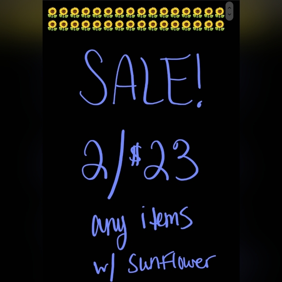 SALE 2/$23 - Picture 1 of 1